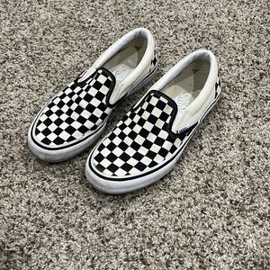 Checkered Vans Ultracush